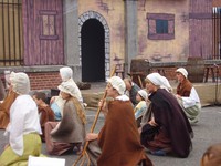pèlerins attentifs